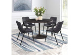 109534 Desi Dining Chair (Set Of 2) Black