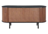 110296 Koriana Sideboard Black & Walnut