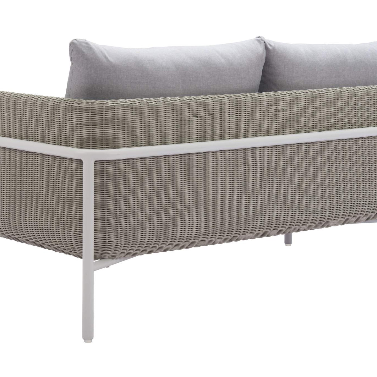 704016 Frais Outdoor Loveseat Gray