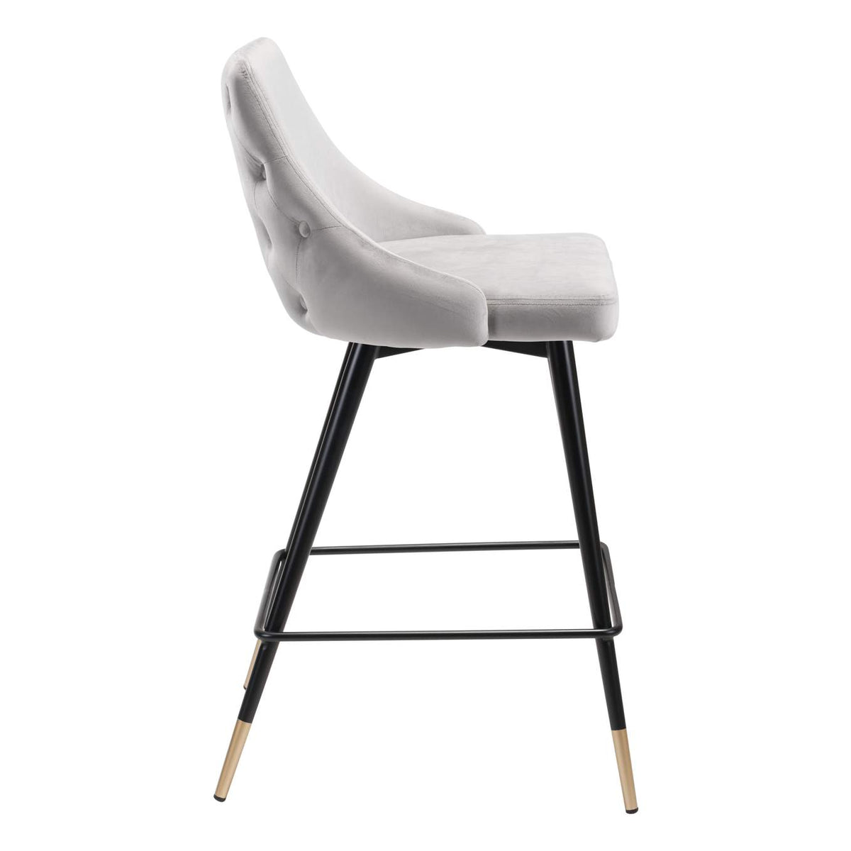 101093 Piccolo Counter Stool Gray