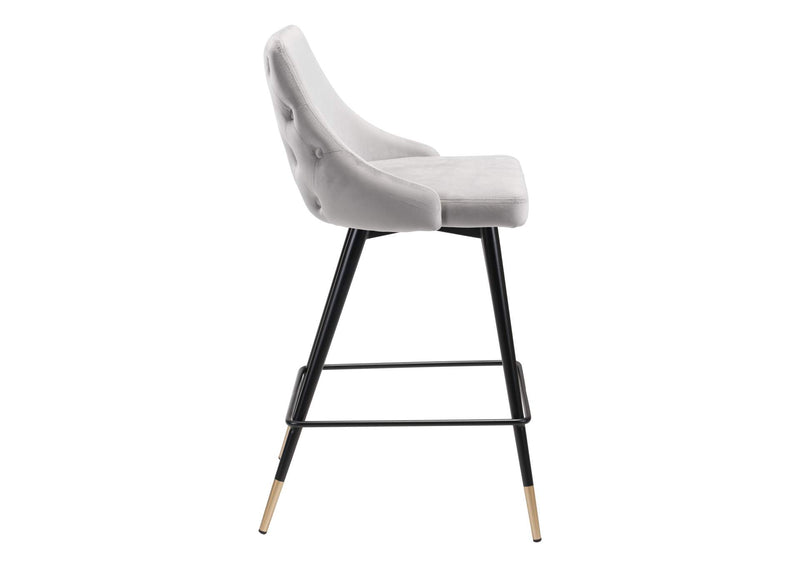 101093 Piccolo Counter Stool Gray