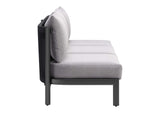 704047 Horizon Outdoor Sofa Gray
