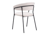 109669 Josephine Dining Chair (Set Of 2) Cream