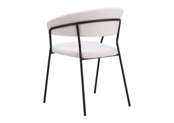 109669 Josephine Dining Chair (Set Of 2) Cream
