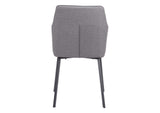 109364 Adage Dining Chair (Set Of 2) Gray