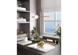 56108 Adeo Ceiling Lamp Brass