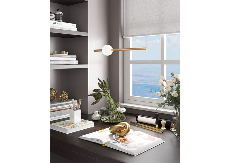 56108 Adeo Ceiling Lamp Brass