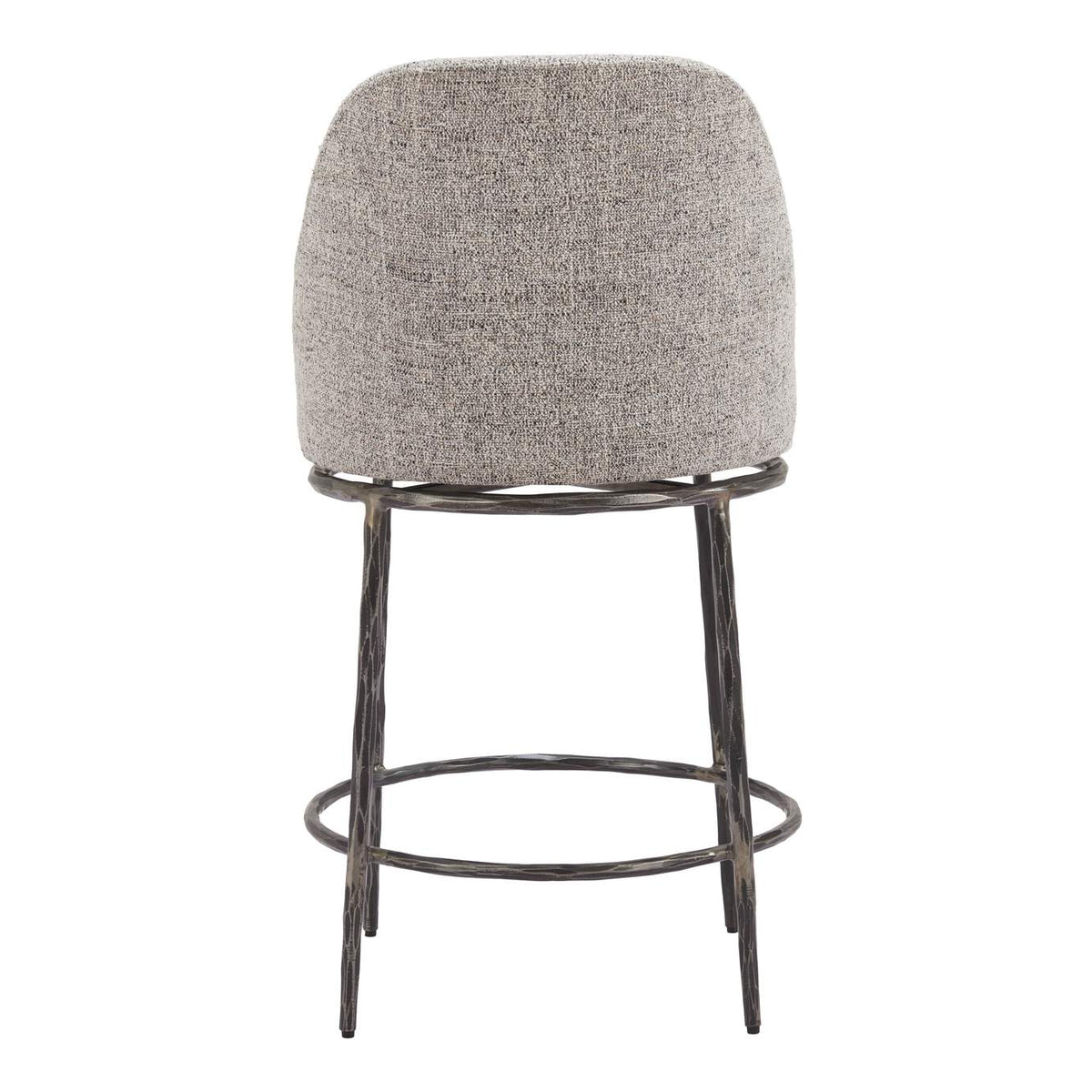 110274 Nordhavn Swivel Counter Stool Gray
