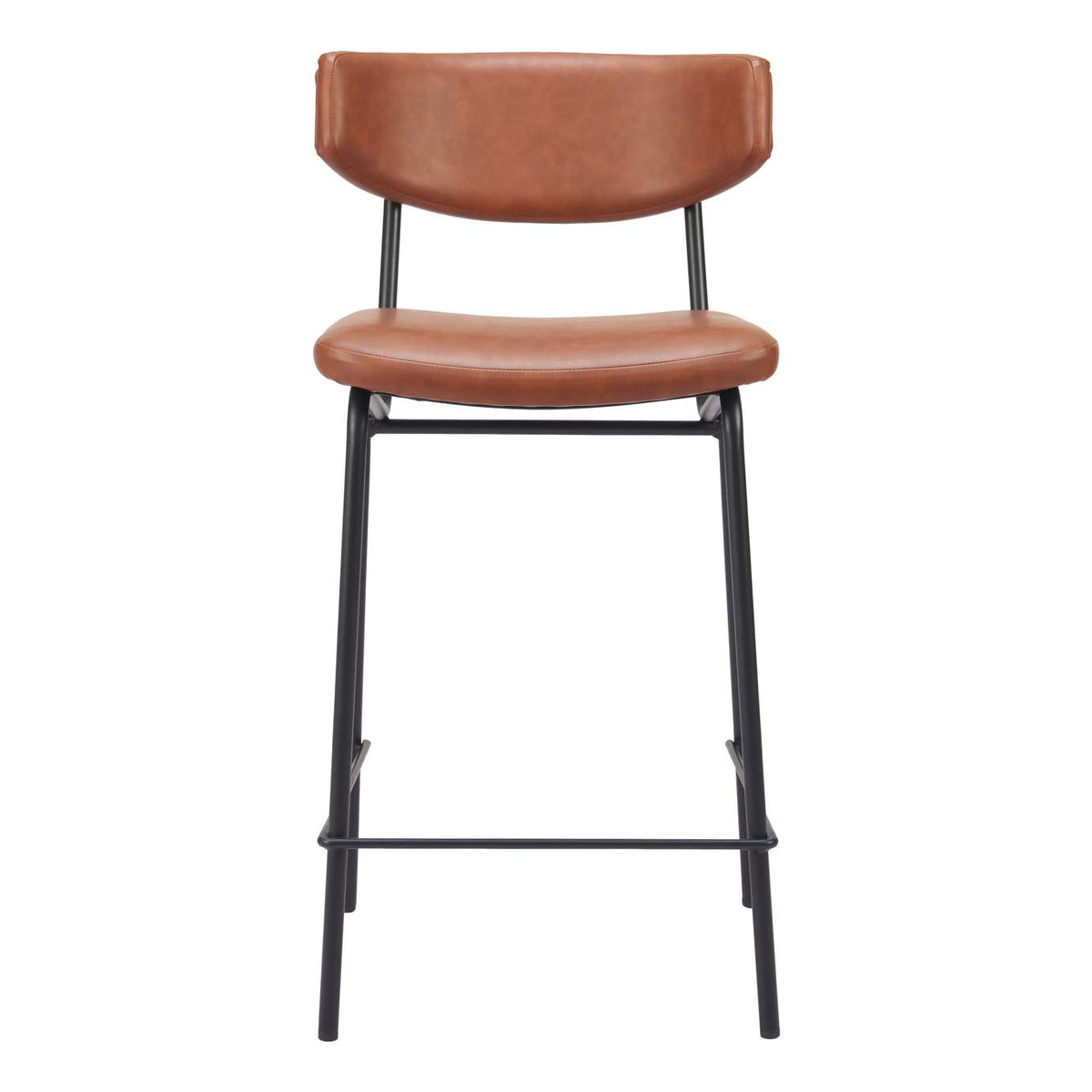 110262 Charon Counter Stool (Set Of 2) Vintage Brown