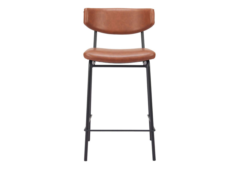 110262 Charon Counter Stool (Set Of 2) Vintage Brown