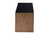 109842 Reed Coffee Table Brass & Black