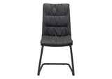 101954 Sharon Dining Chair (Set Of 2) Vintage Black