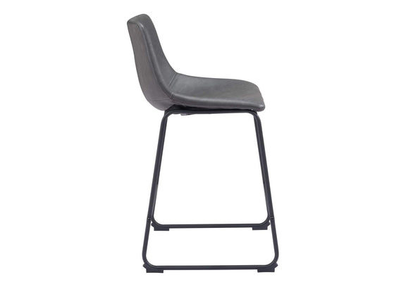 109324 Smart Counter Stool (Set Of 2) Charcoal
