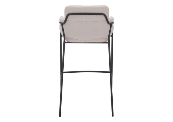 109667 Marcel Barstool (Set Of 2) Cream