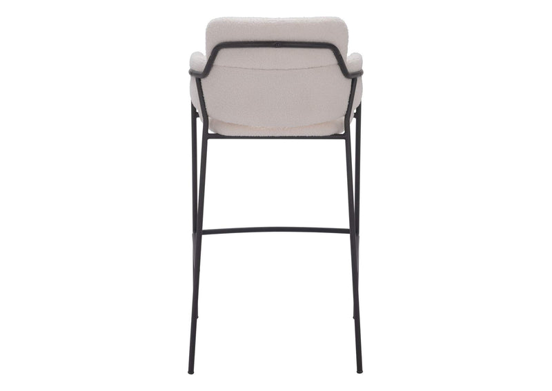 109667 Marcel Barstool (Set Of 2) Cream