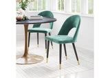 109875 Menlo Dining Chair (Set Of 2) Green