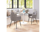 109655 Noosa Dining Chair (Set Of 2) Gray