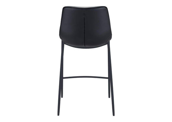101923 Magnus Barstool (Set Of 2) Black