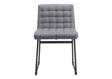 110070 Pago Dining Chair (Set Of 2) Gray