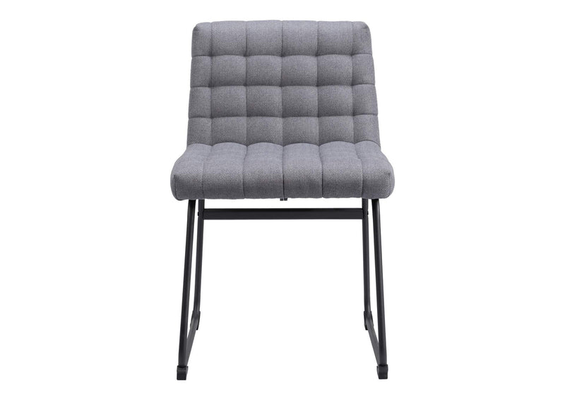 110070 Pago Dining Chair (Set Of 2) Gray