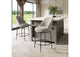 110274 Nordhavn Swivel Counter Stool Gray