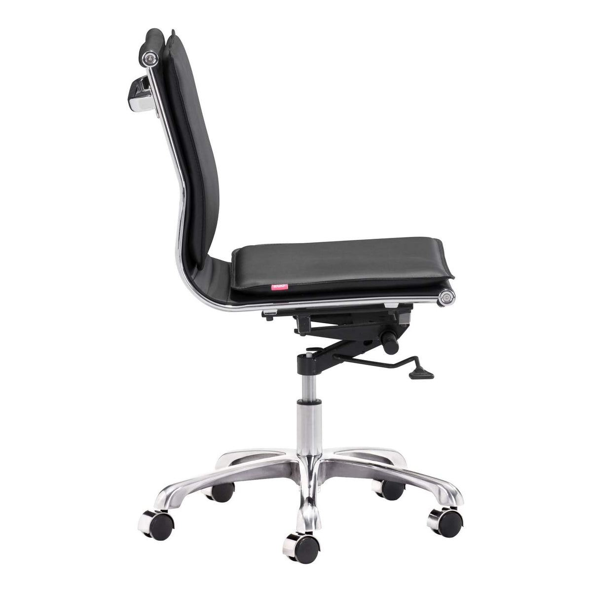 215218 Lider Plus Armless Office Chair Black