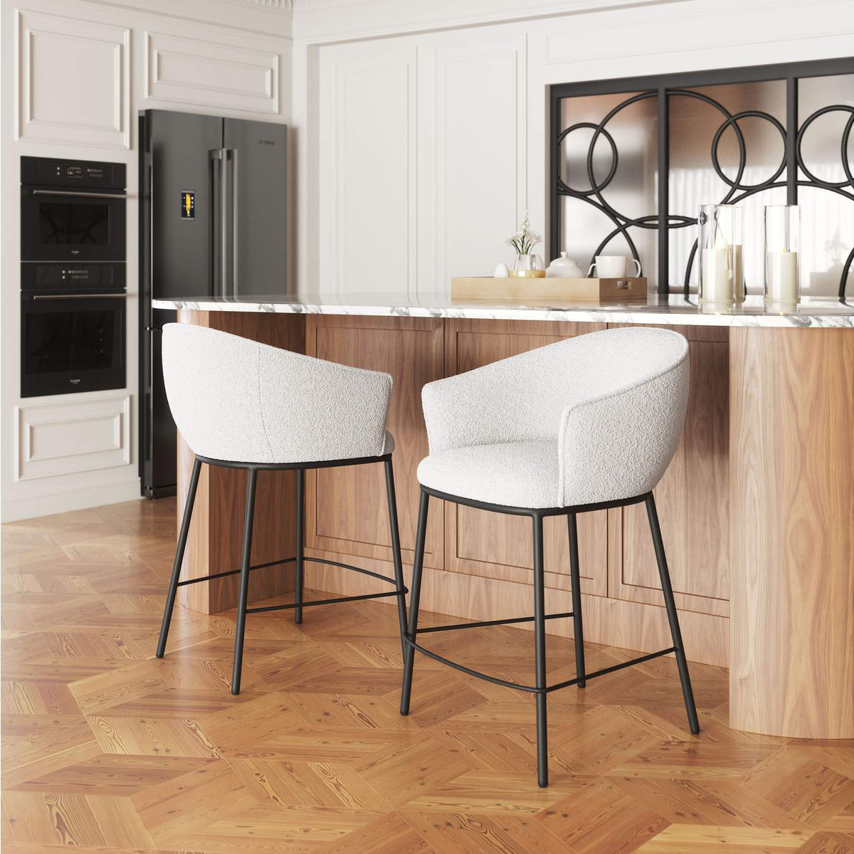 109807 Essen Counter Stool Ivory