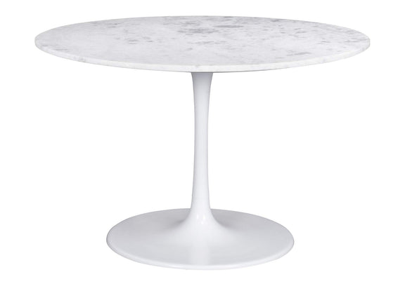 109208 Phoenix Dining Table White