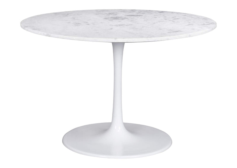 109208 Phoenix Dining Table White