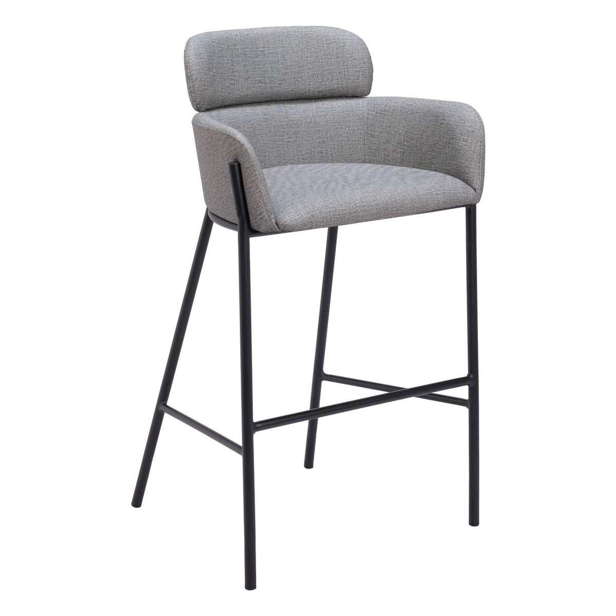 110173 Bremor Barstool Slate Gray