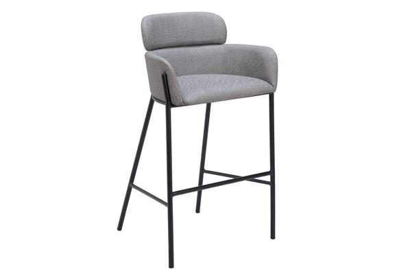 110173 Bremor Barstool Slate Gray