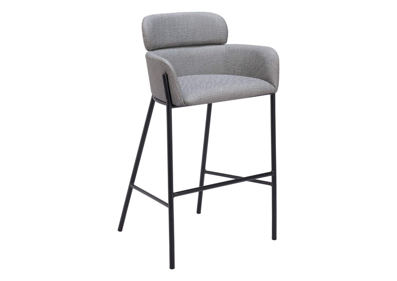 110173 Bremor Barstool Slate Gray