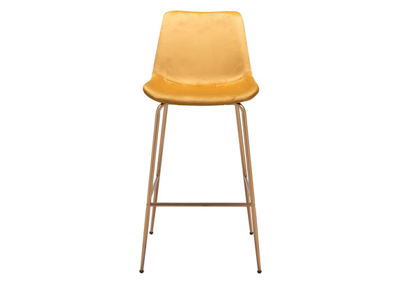 101758 Tony Barstool Yellow & Gold