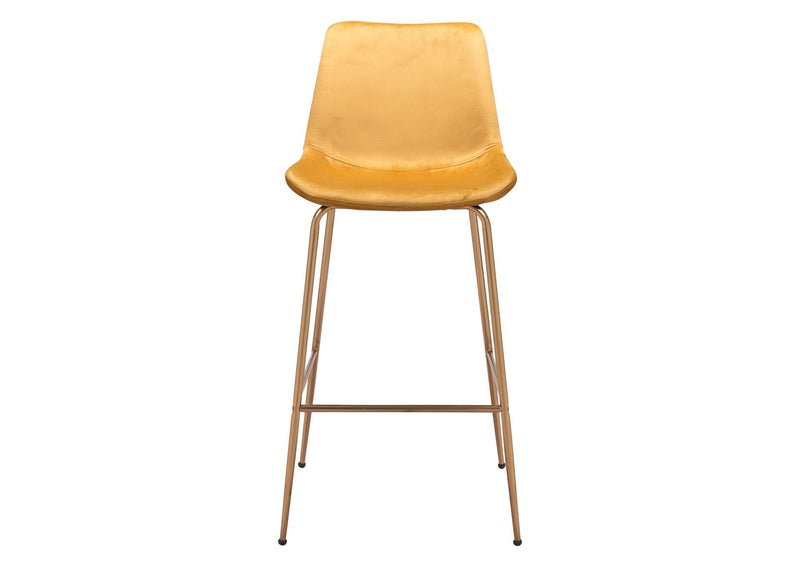 101758 Tony Barstool Yellow & Gold