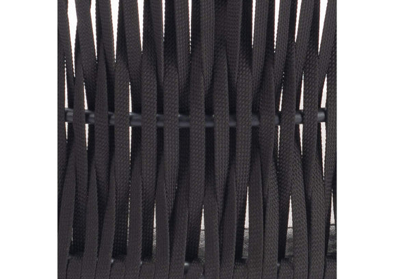 703987 Freycinet Outdoor Dining Chair (Set Of 2) Black