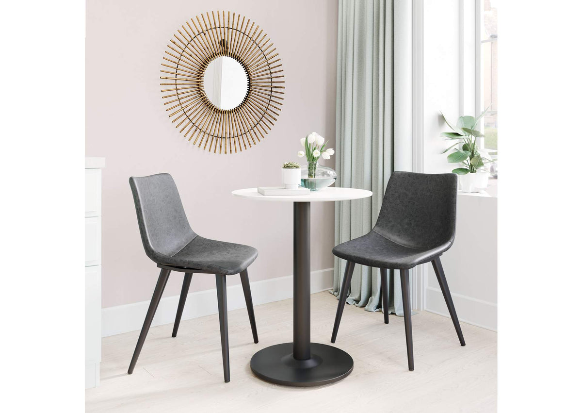 101948 Daniel Dining Chair (Set Of 2) Vintage Black