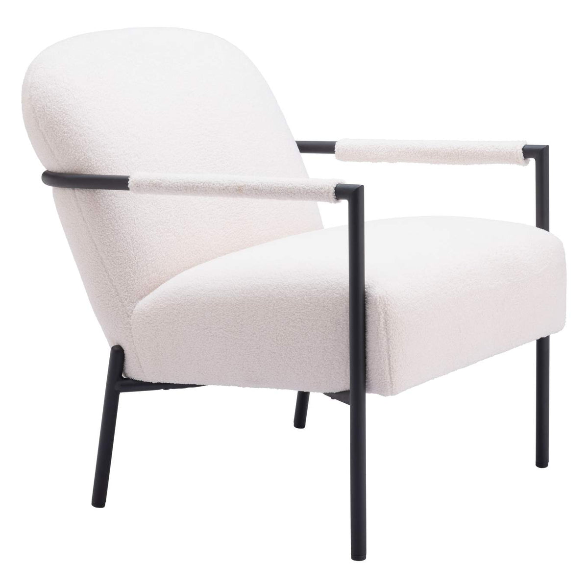 109518 Chicago Accent Chair Ivory