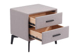 109623 Halle Side Table Gray