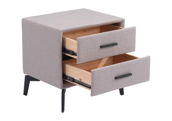 109623 Halle Side Table Gray