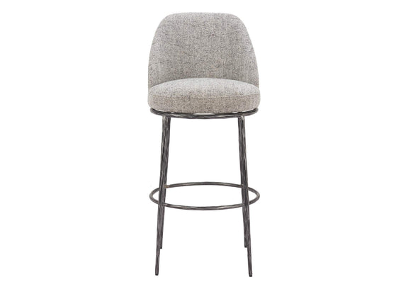 110273 Nordhavn Swivel Barstool Gray