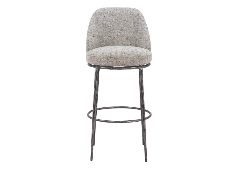110273 Nordhavn Swivel Barstool Gray