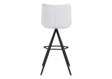 101287 Aki Barstool (Set Of 2) White & Black