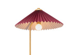 56137 Charo Table Lamp Red & Gold