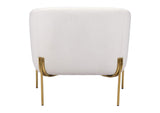 101258 Micaela Armchair Ivory