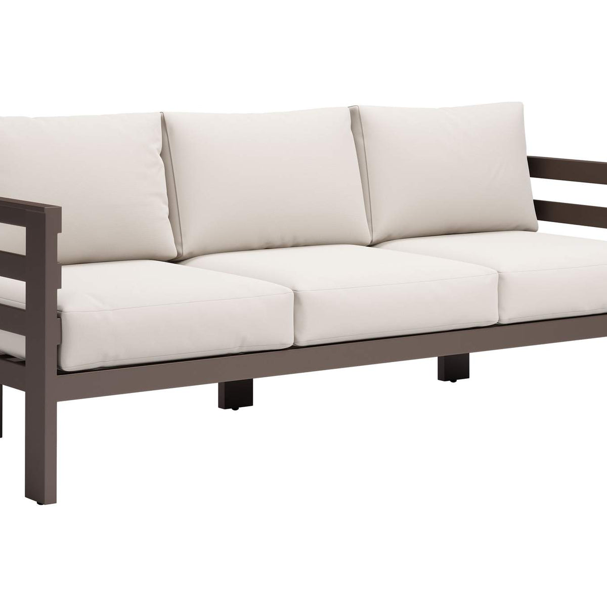 704041 Bal Outdoor Harbor Sofa White