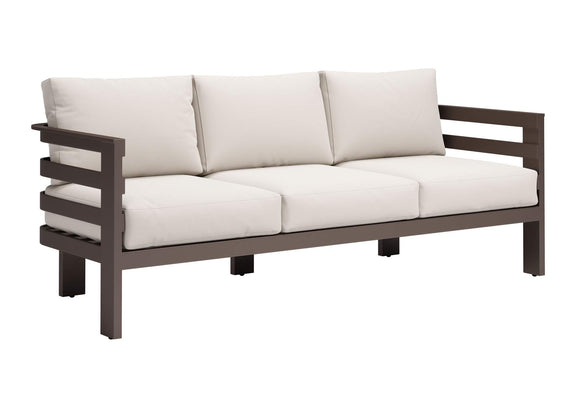 704041 Bal Outdoor Harbor Sofa White