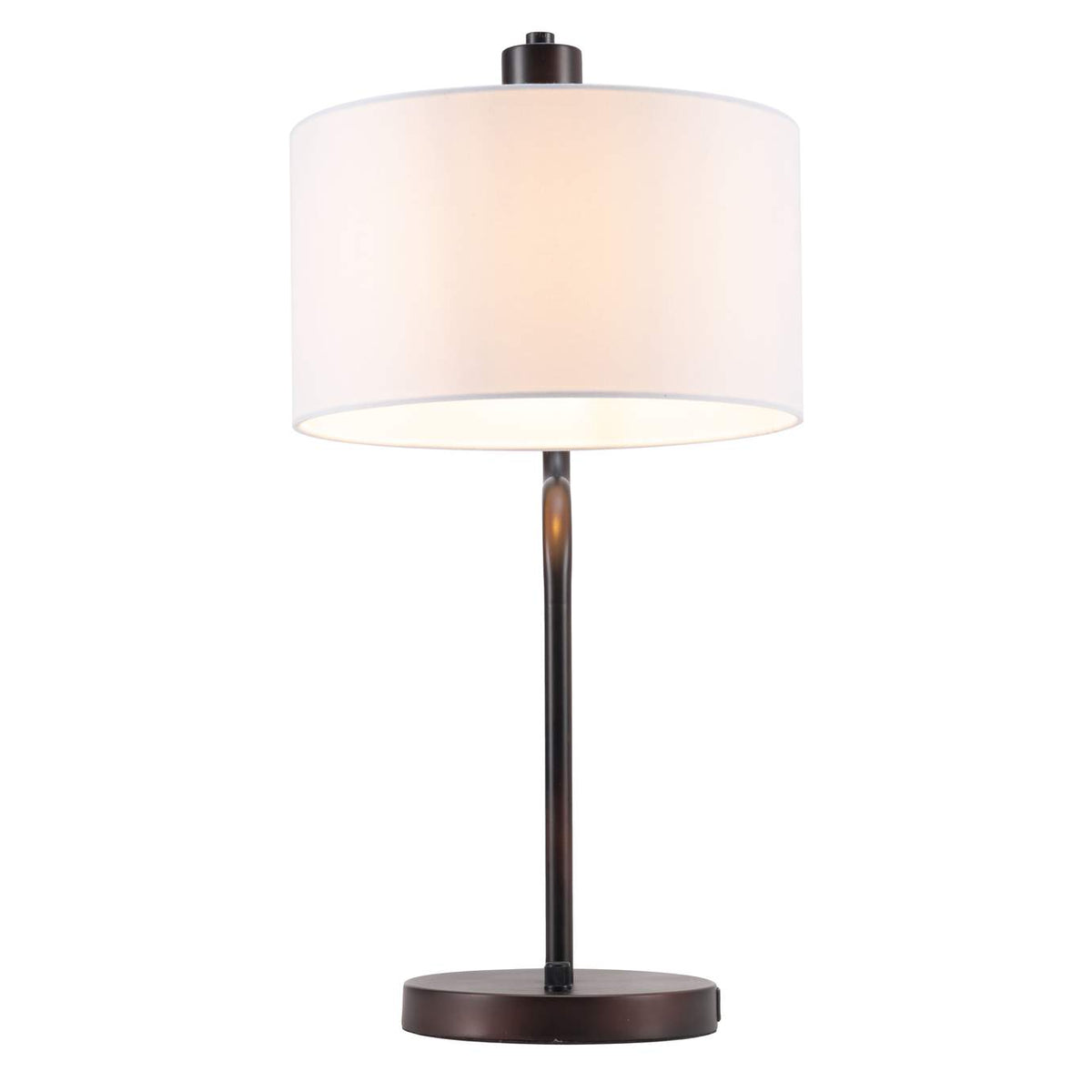56146 Middlemist Table Lamp White