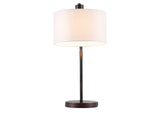 56146 Middlemist Table Lamp White