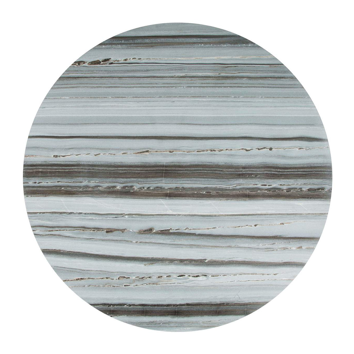 109447 Central City Dining Table Gray & Black