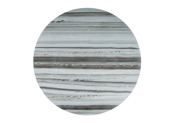 109447 Central City Dining Table Gray & Black